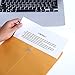 Offitecture 9 x 12 Clasp Envelopes with Deeply Gummed Flaps, 28 lb Brown Kraft, 50-Pack