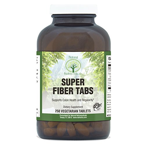 Natural nutra fiber supplement with psyllium husk, guar…