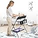 Costzon Baby Changing Table, Folding Diaper Station Nursery Organizer for Infant (Gray)