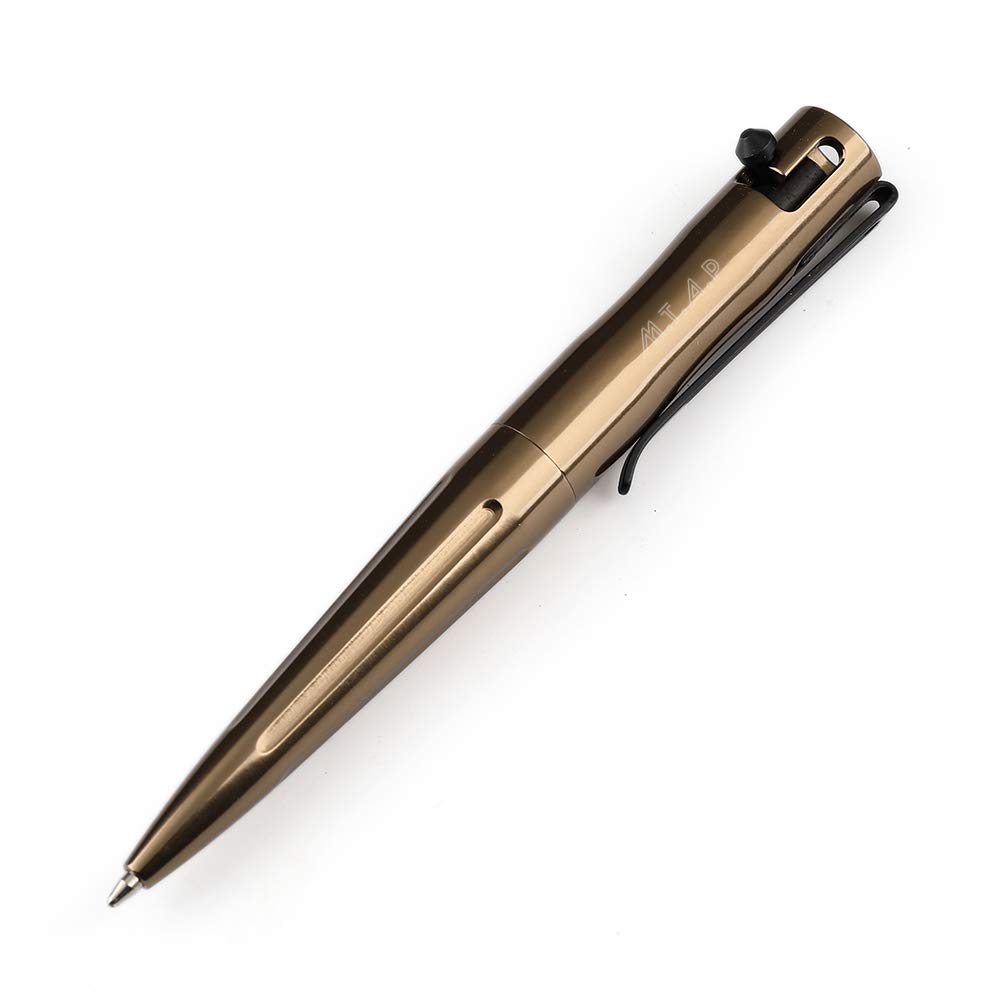 Cool Hand M.T.A.P 4.4'' EDC Tactical Bolt Action Pen, Compact Size, Aluminum