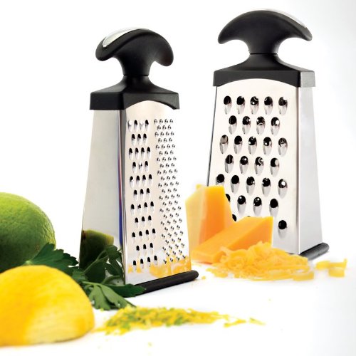 Norpro 365 Mini Grip-EZ Slim Grater with 3 Surfaces