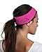 Slope Women's Girl Ponytail Headband Polyester Fleece Full Ear Warmer Sports Coverage Guards Pink / Black