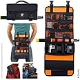 CamKix Roll-Out Bag with Waist/Shoulder Strap compatible with GoPro Hero and DJI osmo Action + Other Action/Compact Cameras - Multiple Carry Options (Hand, Shoulder, Waist, Back) - Smart Case