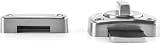 QWORK Stainless Steel Rotate Bolt Latch Lock for Gate Bathroom Door Silver view 4