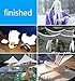 Shanghaipop 1Pcs EVA Foam Sheets 35x50cm Kids Handmade DIY Craft Cosplay Model 1~10mm Thickness (35cm x 100cm x 5mm, White)