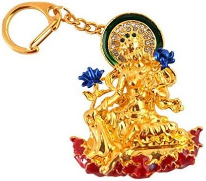 Amazon Co Jp Yishui 風水 キーホルダー 財福 開運 お守り 護符 グッズグリーン タラ キーチェーン ホーム キッチン