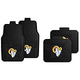 Fanmats Los Angeles Rams Set of 4 Car Mats for