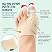 Bunion Correctors for Men and Women - Bunion Pads for Bunion Relief - Bunion Splint Toe Separators Spacers Straighteners for Hallux Valgus (L)