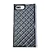 Grid leather Cases for iphone 7plus Diamond lattice back Cover for iphone 8Plus Rhombic sheepskin Capa Fundas for iPhone 7 Plus/8 Plus (iPhone 7 Plus/8 Plus 5.5'', Black)