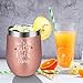 Coolife Like Sisters Gifts, Unbiological Sister Gifts for Women - Friendship, Sorority, Birthday Gifts for Friend, Cousin Friends, Soul Sister, BFF - You're the Sister I Got to Choose Wine Tumbler