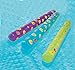 Inflatable Pool Noodles (3 Pack) 4 Ft Long for Kids & Adults, Blow Up Water Swimming Pool Noodle, Great for Travel Portable, Pool Party Decorations by 4E's Novelty
