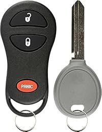 keylessoption Keyless Entry Remote Fob Uncut Ignición Car Key Repuestos para Jeep 56036859, gq43vt9t