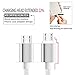 Micro USB Cable, KEOC 4Pack [10FT 6FT 3FT 3FT] Super-Durable Nylon-Braided Android Charging Cord for Galaxy S7 Edge/S7/S6/S4/S3,Note 5/4/3 (white)