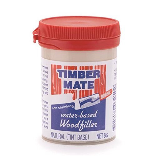 Timbermate Wood Filler, Water Based, 8oz, Natural