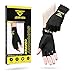 Jerrybox Arthritis Gloves Fingerless Copper Gloves Compression Medical Support Gloves