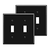 BESTTEN 2 Pack 2-Gang Toggle Wall