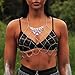 Victray Boho Body Chain Beach Bikini Harness Body Chains Nightclub Chest Chain Fashion Body Jewelry for Women and Girls (Gold)
