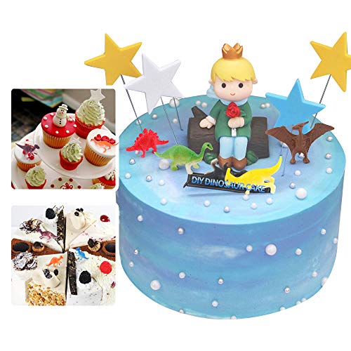 Amy & Benton Dinosaur Cupcake Toppers Party Favors Mini Dinosaurs Figure Toy 72PCS for Kids Birthday Pinata Fillers 2-3 Inches