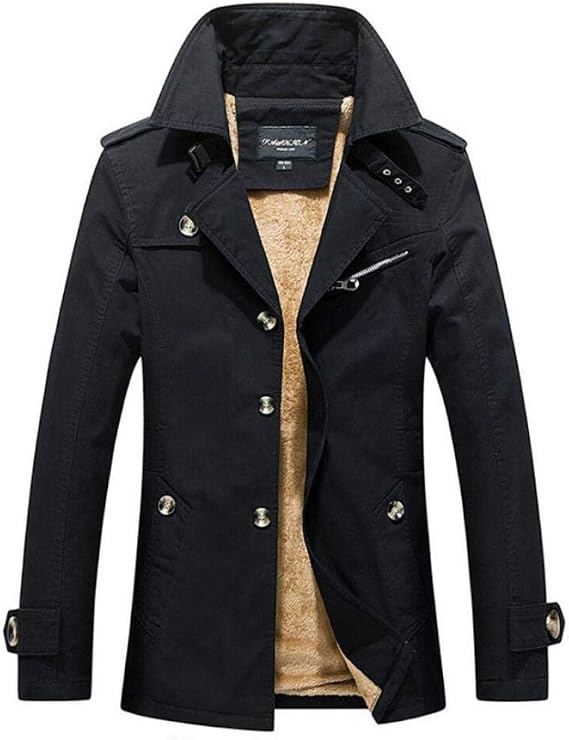 Amazon Twinstar トレンチコート メンズ 長袖 カジュアル ビジネス コート秋 冬 冬服 冬物 秋 メンズ コート ジャケット 通販