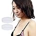 Ewinever(R) 5 Pairs Silicone Bra Strap Cushions Holder Non-Slip Comfort Shoulder Pads(2 Black,2 transparent,1 Beige)