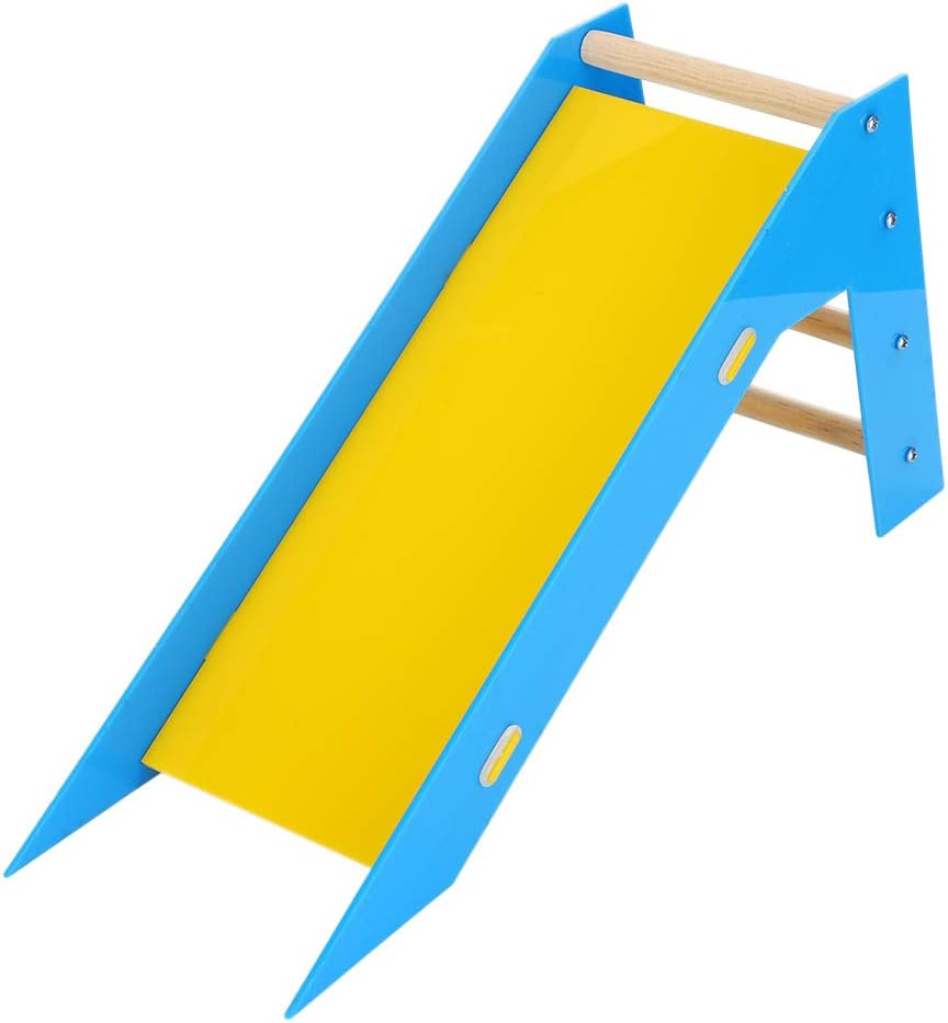Parrot Slide Toys Bird Training Educational Toys Parrot Climbing Ladders Perches Toys for Parakeet Budgie Cockatiel Conure Lovebird Finch