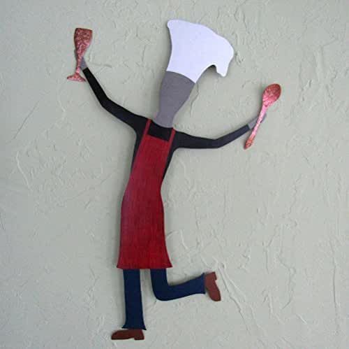 Amazon.com: Chef Guy Wall Art for The Kitchen Sculpture Culinary Wall