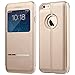 Benuo  Touch Series View Window Folio Flip PU Leather Case Magnetic Closure, Unique Case for iPhone 6 Plus/6S Plus with Stand and Metal Sensor Feature 5.5