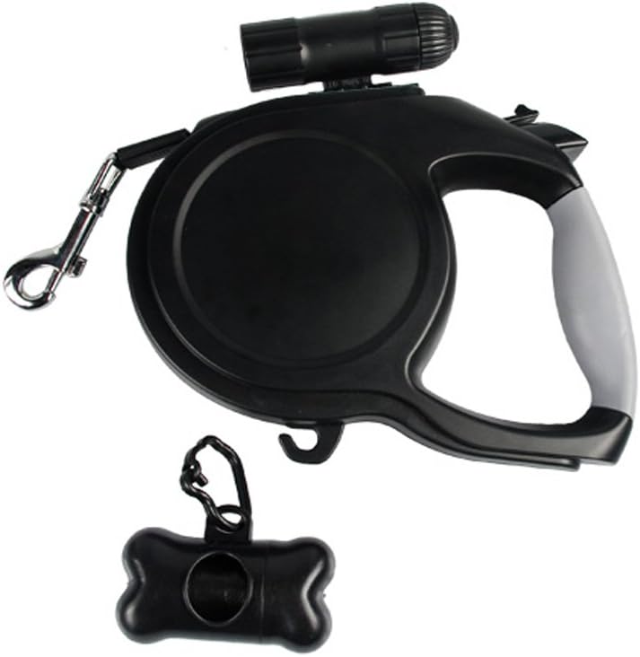 3 in 1 retractable dog leash