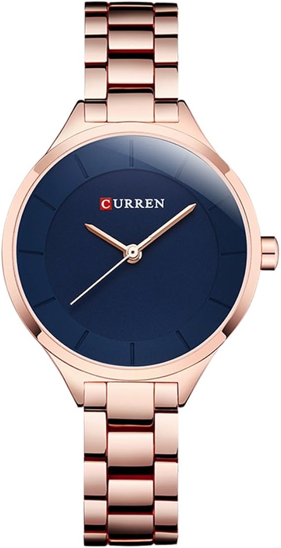 curren watches blue dial