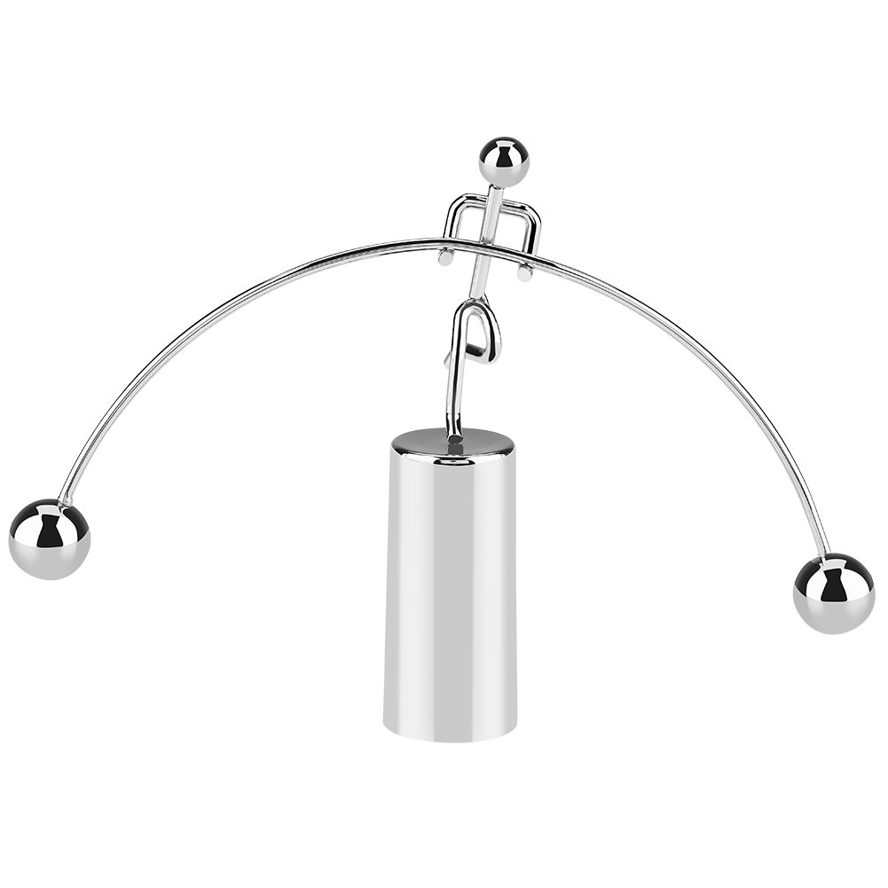 Balance Balls Toy, Mini Newton's Cradle Balance Ball Pendulum Lifting Physics Classic Science Fun Office Desk Toy