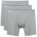 Separatec Men's 3 Pack Micro Modal Separate Pouches Comfort Fit Boxer Briefs