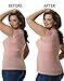 Just My Size Women's Side & Back Smoothing Wire Free Plus Size Bra (1259), White, 46D