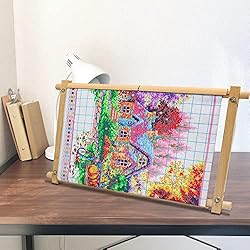 Needlepoint Embroidery Tapestry Scroll Frame Made