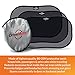 DriveMate Car Sun Shade Side and Rear Window Protectors | Keep Kids and Pets Cooler | Flexible, Heat, Glare, and Light-Blocking Sunshades | Quick and Easy Install (3 Pack)