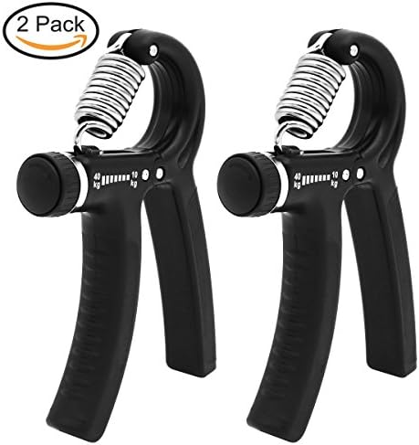 Hand Gripper ,FengXun Adjustable Resistance 22-88 Lbs ,Hand Grip Exerciser, Strengthen Grip, Hand Squeezer, Forearm Grip, Hand Exercise, Gripper, Finger Strengthener