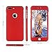 iPhone 7 Plus case, VPR 2 in 1 Ultra Thin Full Body Protection Hard Premium Luxury Cover [Slim Fit] Shock Absorption Skid-Proof PC case for Apple iPhone7 Plus (5.7inch) (Red)