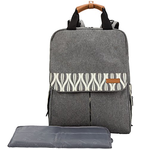 Leke Baby Diaper Bag Backpack for Mom with Changing Bahrain