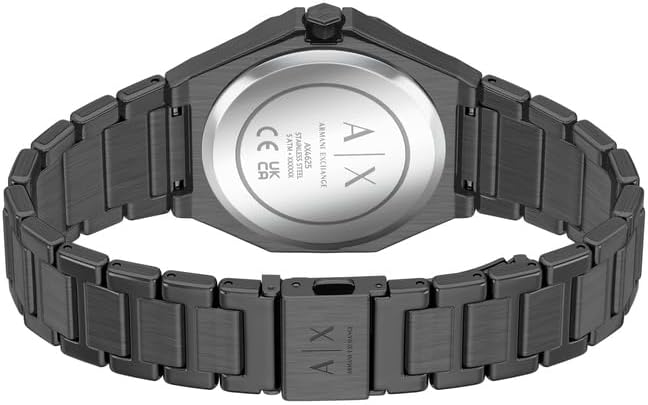 Reloj para Mujer, Movimiento de Cuarzo de Tres Agujas y Caja de 34 mm con Correa de Acero Inoxidable o Cuero