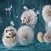 Walmeck 5D DIY Diamond Embroidery Dream Dandelion Sunset Cute Hedgehog Diamond Painting Rhinestone Home Decoration
