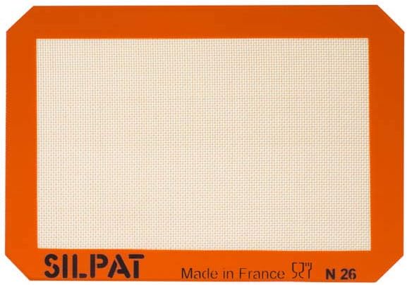 Silpat Premium Non-Stick Silicone Baking Mat, Half Sheet Size, 11-5/8 x 16-1/2: Kitchen & Dining