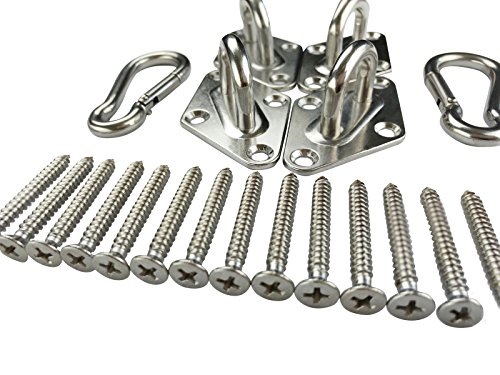 2 Installation+Stainless+Hardware+Rectangle+Anti+Rust