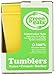 Green Eats 2 Pack Tumblers, Yellow