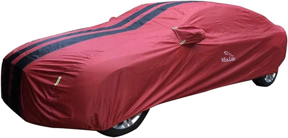 MOOMDDY Sun protection/waterproof/dustproof Compatible with car cover Honda ACCORD, ODYSSEY, CITY, FIT, Crosstour, SPIRIOR, CIVIC, CR V,Red,Crosstour