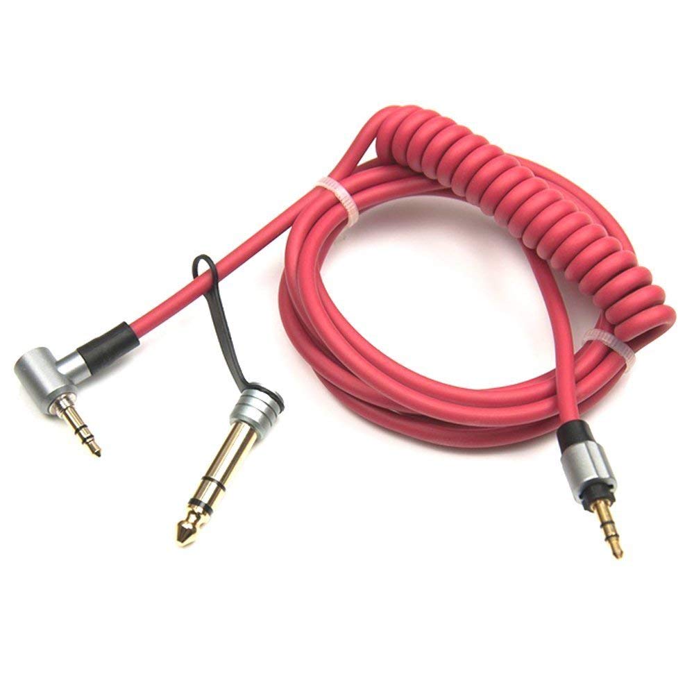 Photo 1 of 3.5mm & 6.5mm Replacement Audio Cable Headphone Cord for Monster Beats Pro Detox by Dr Dre