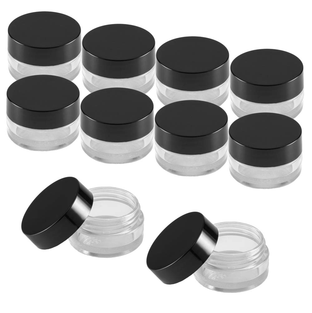 20 Stück Leere Acryl-Dosen 15 Ml – Mit Schraubdeckel, Transparent, Für Kosmetik & DIY