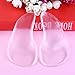 ULTNICE 2 Pairs of Silicone Gel Orthotic Arch Pad Insole Flat Foot Care Relieve Pain Insole