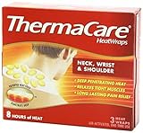 ThermaCare Air-Activated Heatwraps, Neck, Wrist & Shoulder, 3 HeatWraps (Pack of 5)