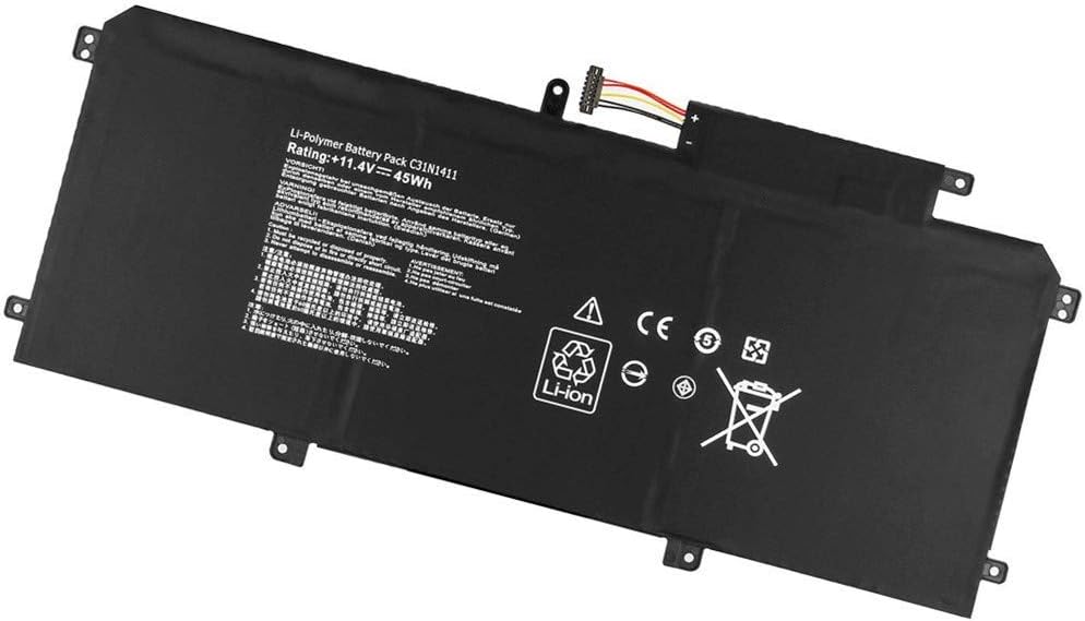 ASKC C31N1411 Laptop Battery for ASUS ZenBook UX305 UX305F UX305FA UX305FA-USM1 UX305UA UX305CA U305 U305F U305FA U305FA5Y71 U305FA5Y10 11.4V 45Wh - Image 3