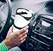 Utopia Home Travel Mug White & Grey - Vacuum Insulated - Easy Clean Lid - Easy Grip