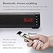 Sound Bar, OKEPOO 3D Surround TV Soundbar, Bluetooth 29.5-inches 2.0 Channel Stereo Home Theatre Sound System with 40 Watts Audio Speakers, RCA/AUX/USB/Wireless Input Modes LED Display FM Radio Remote